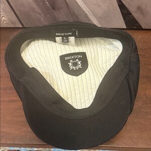 Brixton Black Herringbone Cap